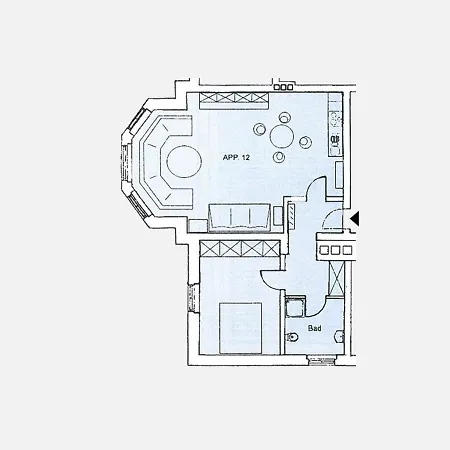 Kaiservillen Heringsdorf - Mit 1 Schlafzimmer Ik12 Appartement Heringsdorf (Usedom)